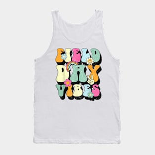 Groovy Retro Field Day Vibes Funny Shirts For Teacher Kids T-Shirt Tank Top